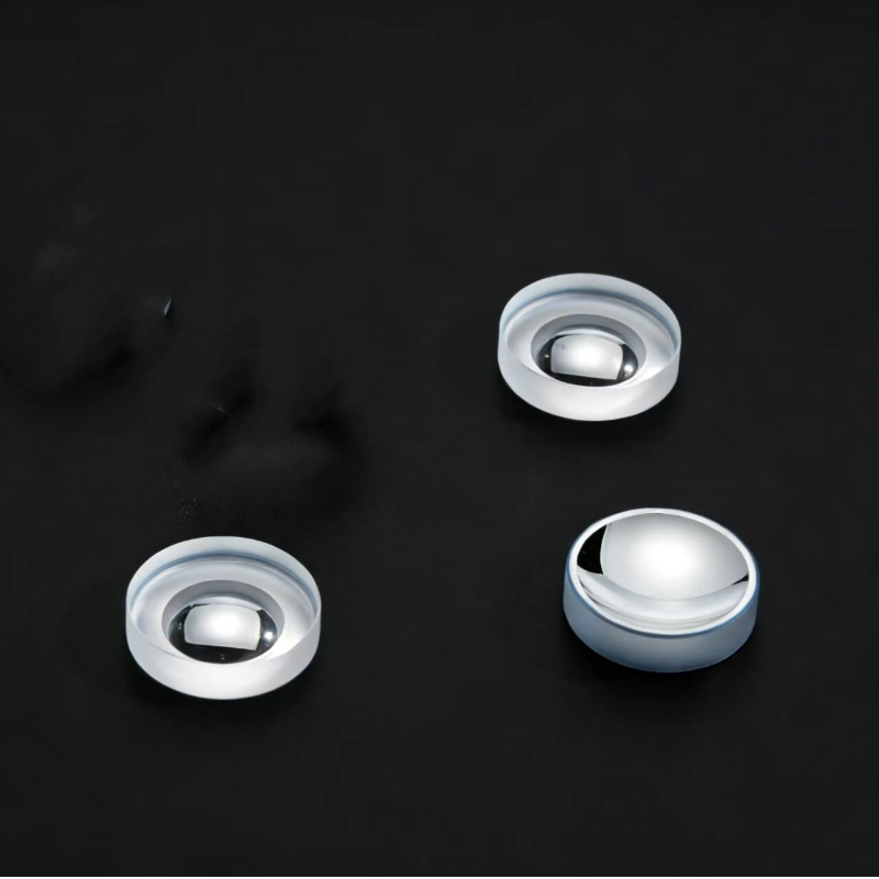 High Precision Calcium Fluoride Plano-Concave Optical Lens